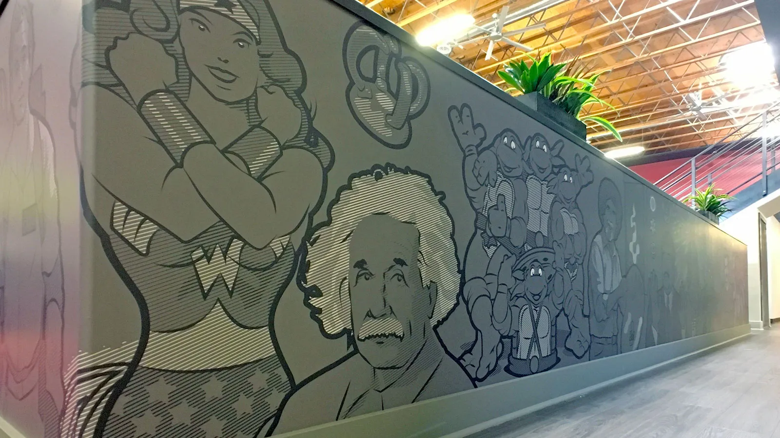 Pop-Art Mural
