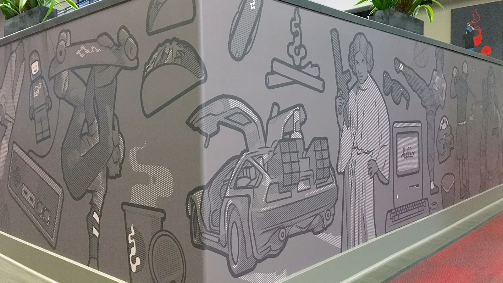 Pop-Art Mural