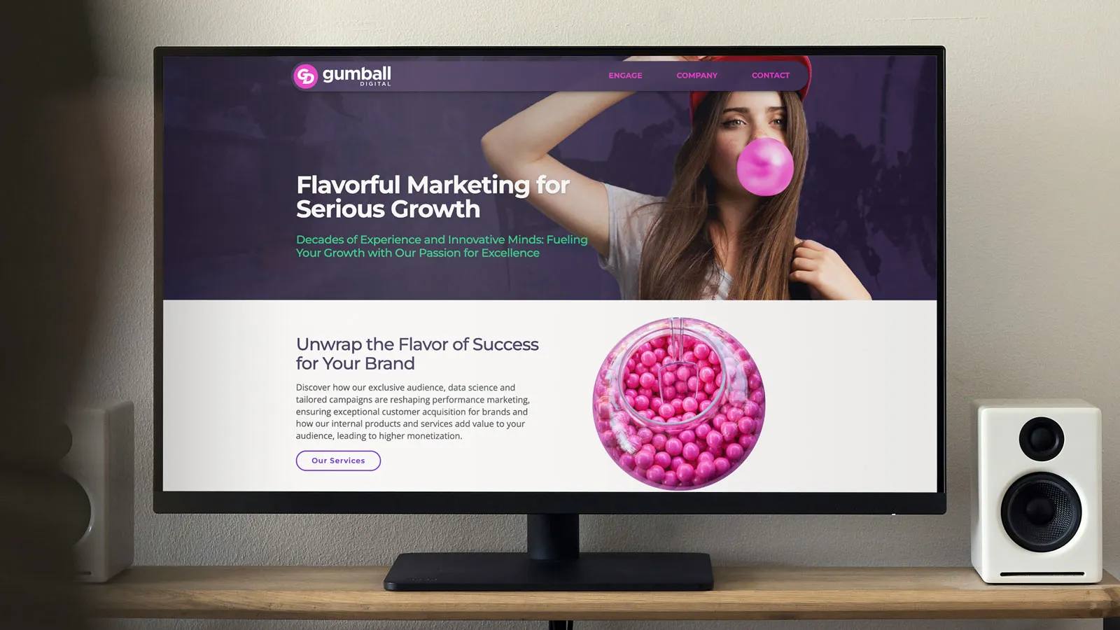 Gumball Webflow site