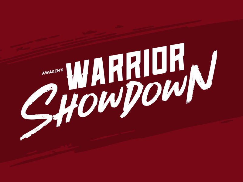 Warrior Showdown karate tournament logo